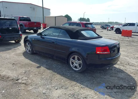 2007 Audi A4 2.0T из США, поврежденный, VIN WAUAF48H17K025845